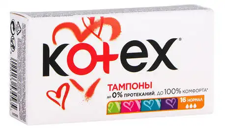 Kotex Normal Тампони 16 шт