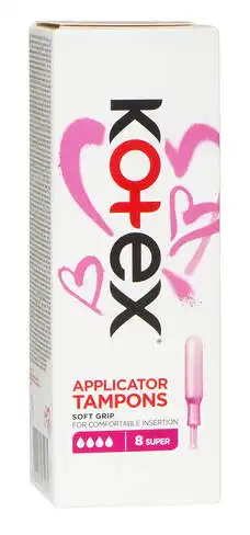 Kotex Lux Super Тампони з аплікатором 8 шт