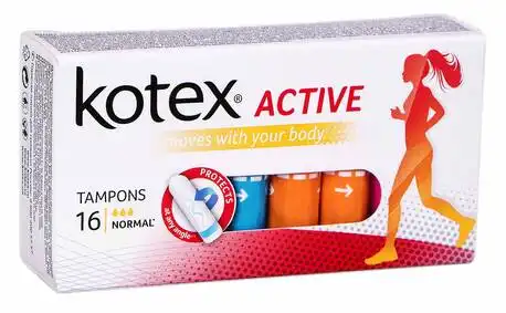 Kotex Normal Актив Тампони 16 шт