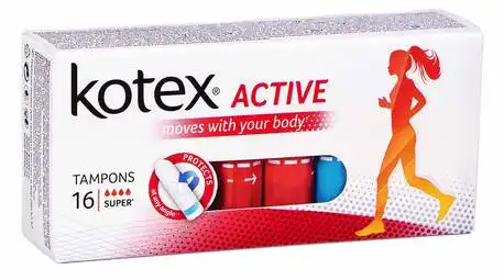 Kotex Active Super Тампони 16 шт