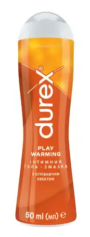 Durex Play Heat Інтимна гель-змазка з ніжним зігріваючим ефектом 50 мл 1 флакон