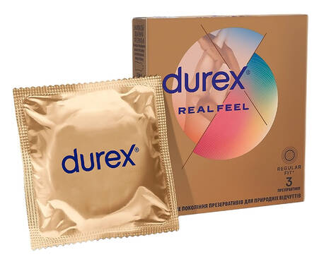 Durex Презервативи Real Feel 3 шт