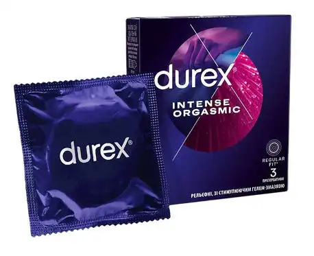 Durex Презервативи Intense Orgasmic 3 шт