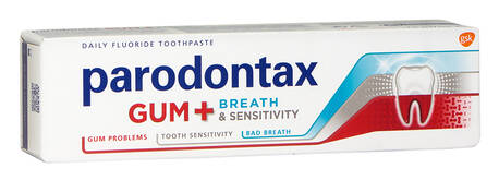 Parodontax Зубна паста Захист ясен+свіжий подих+чутливість зубів 1 туба loading=