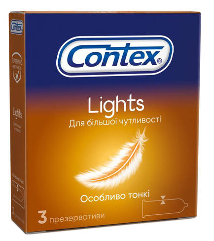 Contex Презервативи Lights 3 шт