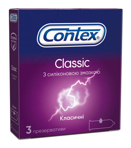 Contex Презервативи Classic 3 шт