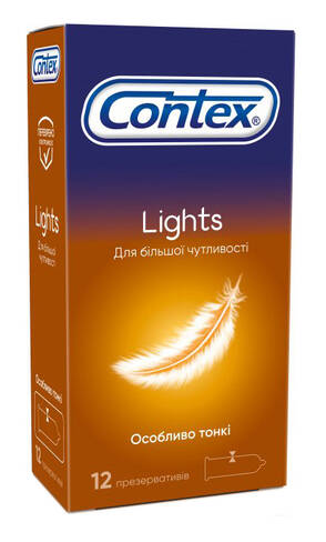 Contex Презервативи Lights 12 шт