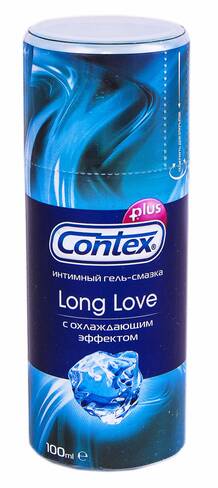 Contex Long Love Інтимний гель-змазка з охолоджуючим ефектом 100 мл 1 флакон