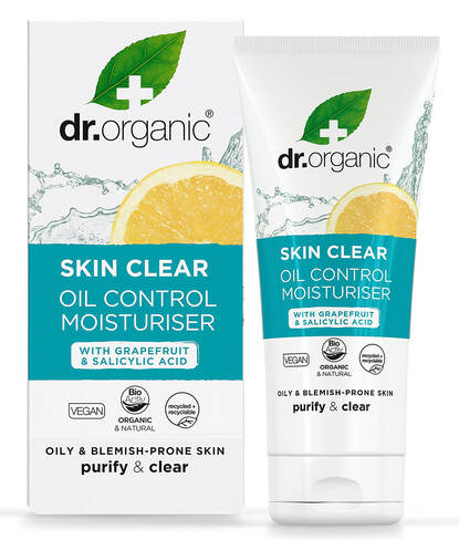 Dr.Organic Skin Clear Крем зволожуючий для масної шкіри обличчя 50 мл 1 туба