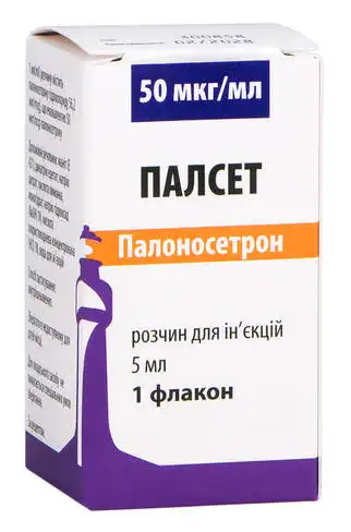 Палсет розчин для ін'єкцій 50 мкг/мл 5 мл 1 флакон