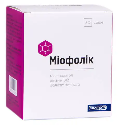 Міофолік порошок 2,1 г 30 саше