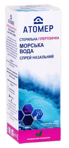 Атомер гіпертонічний спрей назальний 100 мл 1 флакон