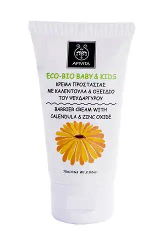 Apivita Eco-Bio Kids Крем захисний з календулою і оксидом цинку 75 мл 1 туба