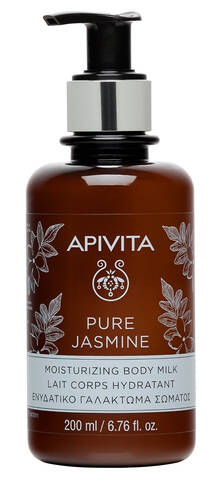Apivita Pure Jasmine Молочко зволожувальне для тіла 200 мл 1 флакон loading=