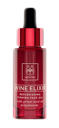Apivita Wine Elixir Олія відноовлююча для обличчя проти зморшок 30 мл 1 флакон