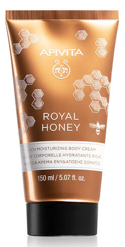 Apivita Royal Honey Крем для тіла збагачений зволожуючий 150 мл 1 туба