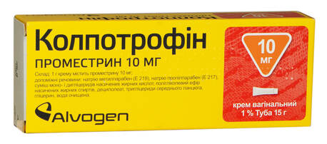 Колпотрофін крем вагінальний 1 % 15 г 1 туба loading=