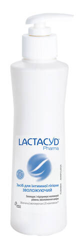 Lactacyd Фарма Засіб для інтимної гігієни Зволожуючий 250 мл 1 флакон
