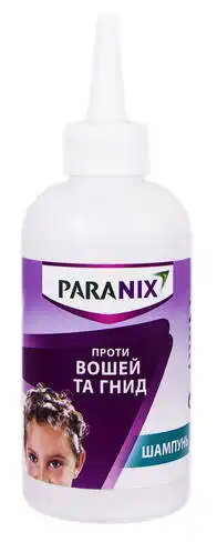 Paranix Шампунь проти вошей та гнид + гребінець шампунь 200 мл 1 флакон