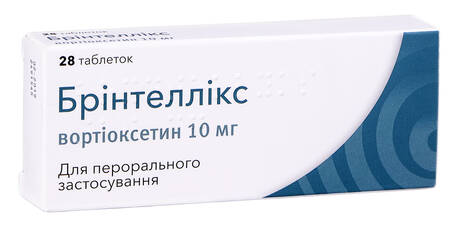 Брінтеллікс таблетки 10 мг 28 шт