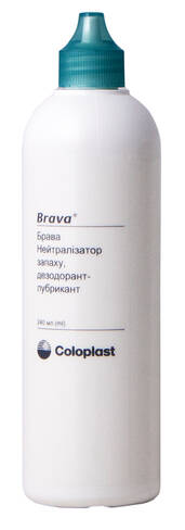 Coloplast Brava 12061 Дезодорант-лубрикант нейтралізатор запаху 240 мл 1 флакон loading=