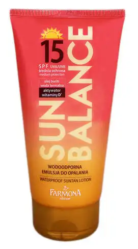 Farmona Sun Balance Лосьйон сонцезахисний для засмаги SPF-15 150 мл 1 туба