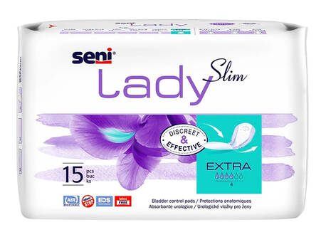 Seni Lady Slim Extra Прокладки урологічні жіночі 15 шт loading=