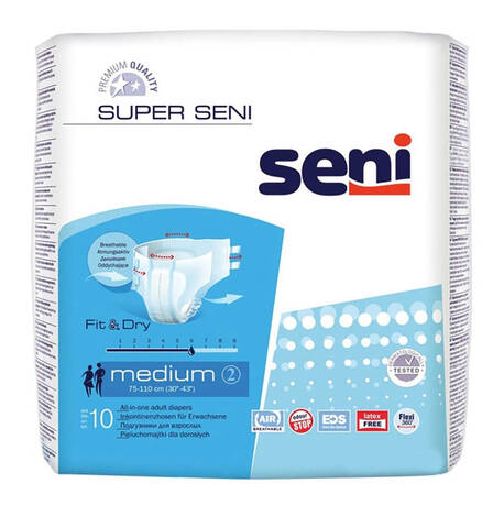 Seni Super Seni Air Підгузки для дорослих розмір M 10 шт