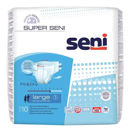 Seni Super Seni Підгузки для дорослих розмір L 10 шт