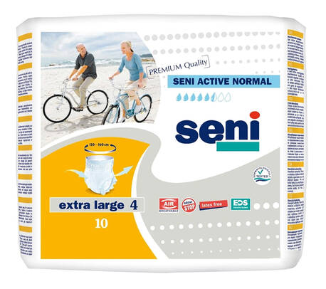 Seni Active Normal Трусики-підгузки для дорослих розмір XL 10 шт