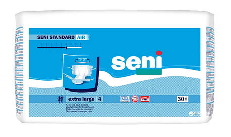 Seni Standart Air Підгузки для дорослих розмір XL 30 шт