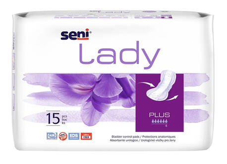 Seni Lady Plus Прокладки урологічні жіночі 15 шт loading=