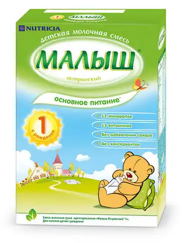 Малиш Істринський 1 Молочна суміш з народження 320 г 1 коробка