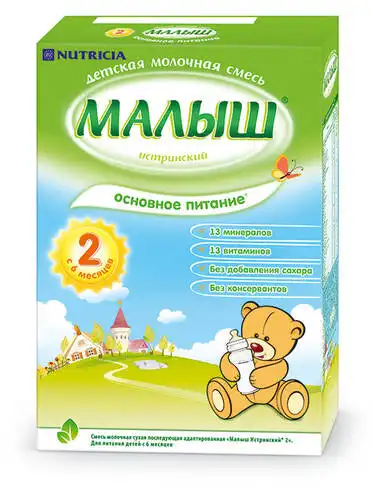 Малиш Істринський 2 Молочна суміш з 6 місяців 320 г 1 коробка