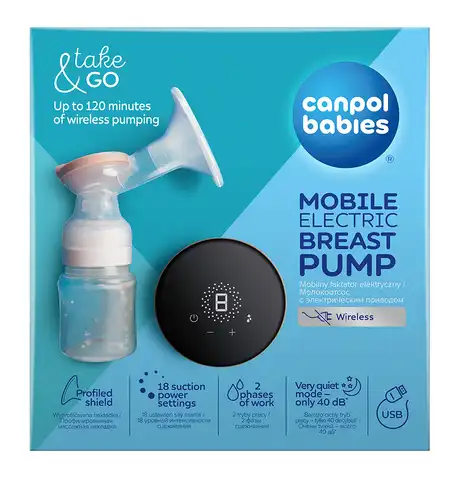 Canpol Babies Take&Go Молоковідсмоктувач мобільний електричний 12/211 1 шт