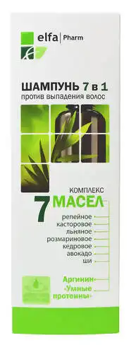 Elfa Шампунь 7 в 1 проти випадіння волосся 200 мл 1 флакон