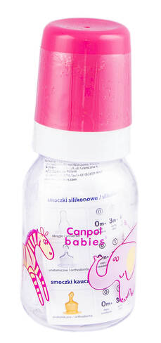 Canpol Babies Пляшечка пластикова з малюнком Африка від 3 місяців 11/850 120 мл 1 шт loading=