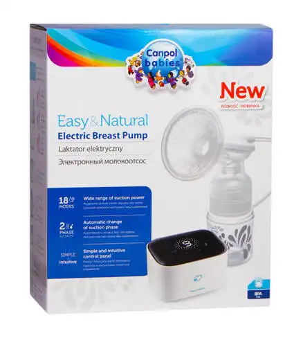 Canpol Babies Easy&Natural Молоковідсмоктувач електричний сенсорний 1 шт