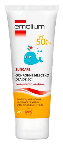 Emolium Молочко сонцезахисне для дітей SPF50+ 125 мл 1 туба