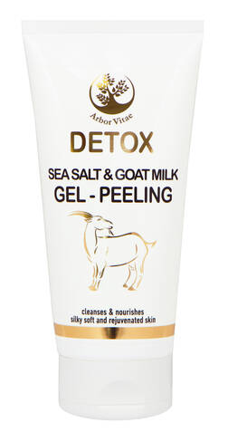 Arbor Vitae Detox Гель-пілінг для душу Морська сіль & Козяче молоко 150 мл 1 туба