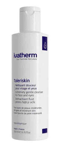 Ivatherm Tolereskin Очищувач надзвичайно ніжний для обличчя та очей 200 мл 1 флакон