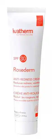 Ivatherm Rosederm Крем для шкіри схильної до почервоніннь SPF30 40 мл 1 туба