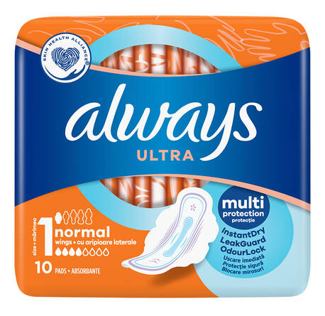 Always Ultra Normal Гігієнічні прокладки 10 шт