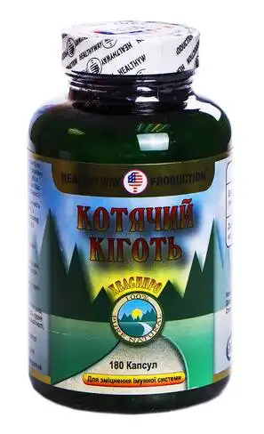 Котячий Кіготь капсули 180 шт