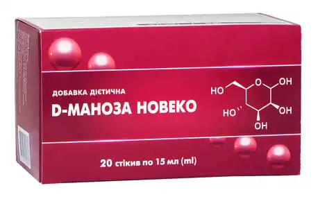 Д-Маноза Новеко розчин 15 мл 20 стіків