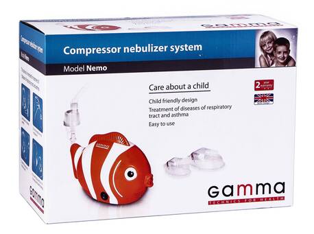 Gamma Nemo Інгалятор компресорний для дітей 1 шт