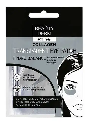 Beautyderm Патчі колагенові для очей прозорі 2 шт
