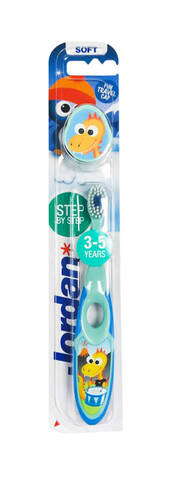 Jordan Step 2 Зубна щітка дитяча 3-5 років 1 шт loading=
