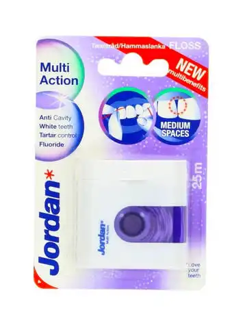 Jordan Multi Action Зубна нитка 25 м 1 шт