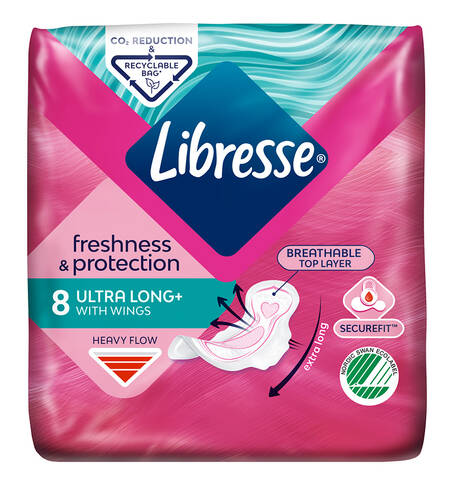 Libresse Ultra Супер Прокладки гігієнічні ультратонкі 8 шт
